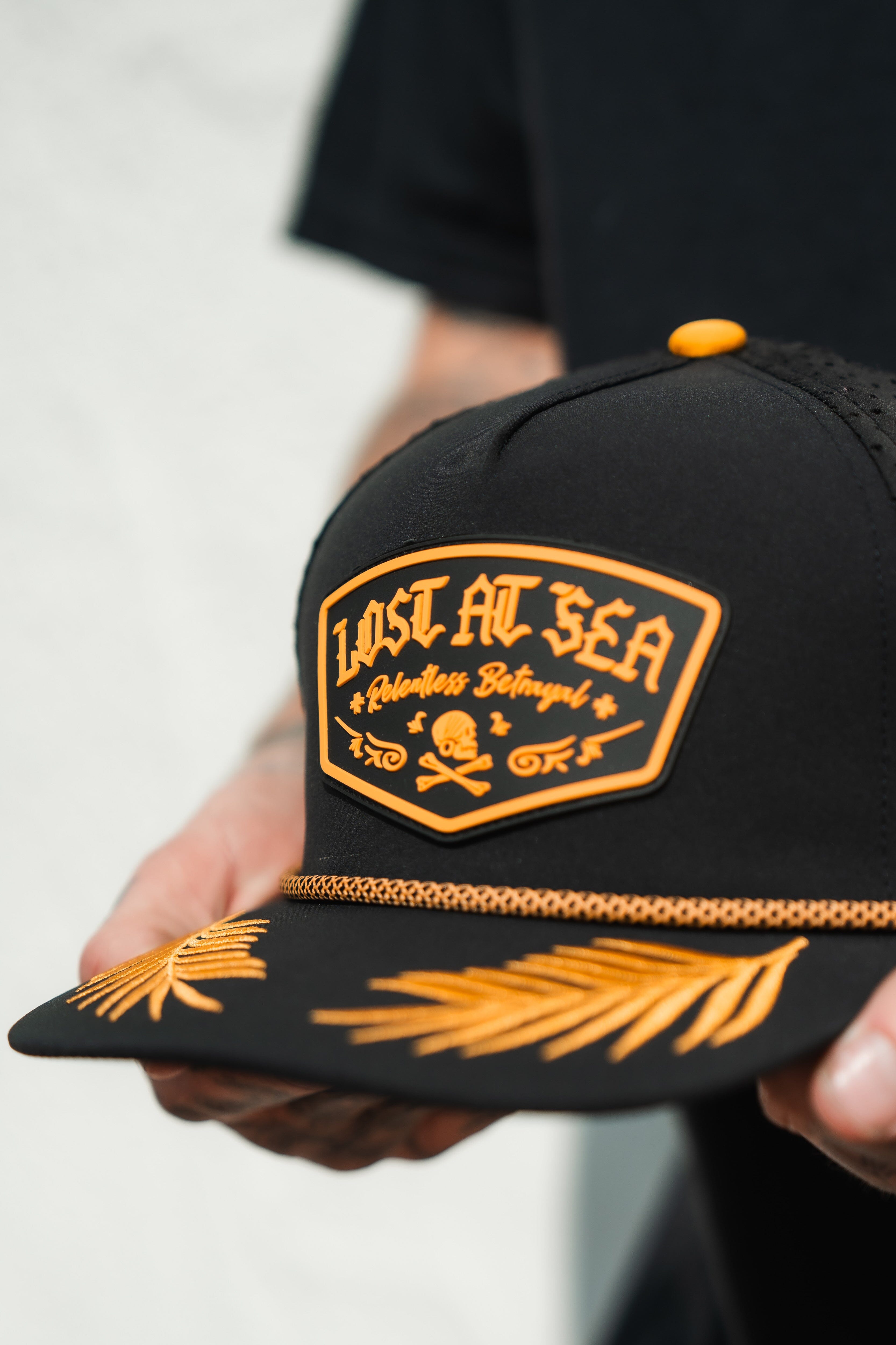 Lost At Sea PVC Snapback