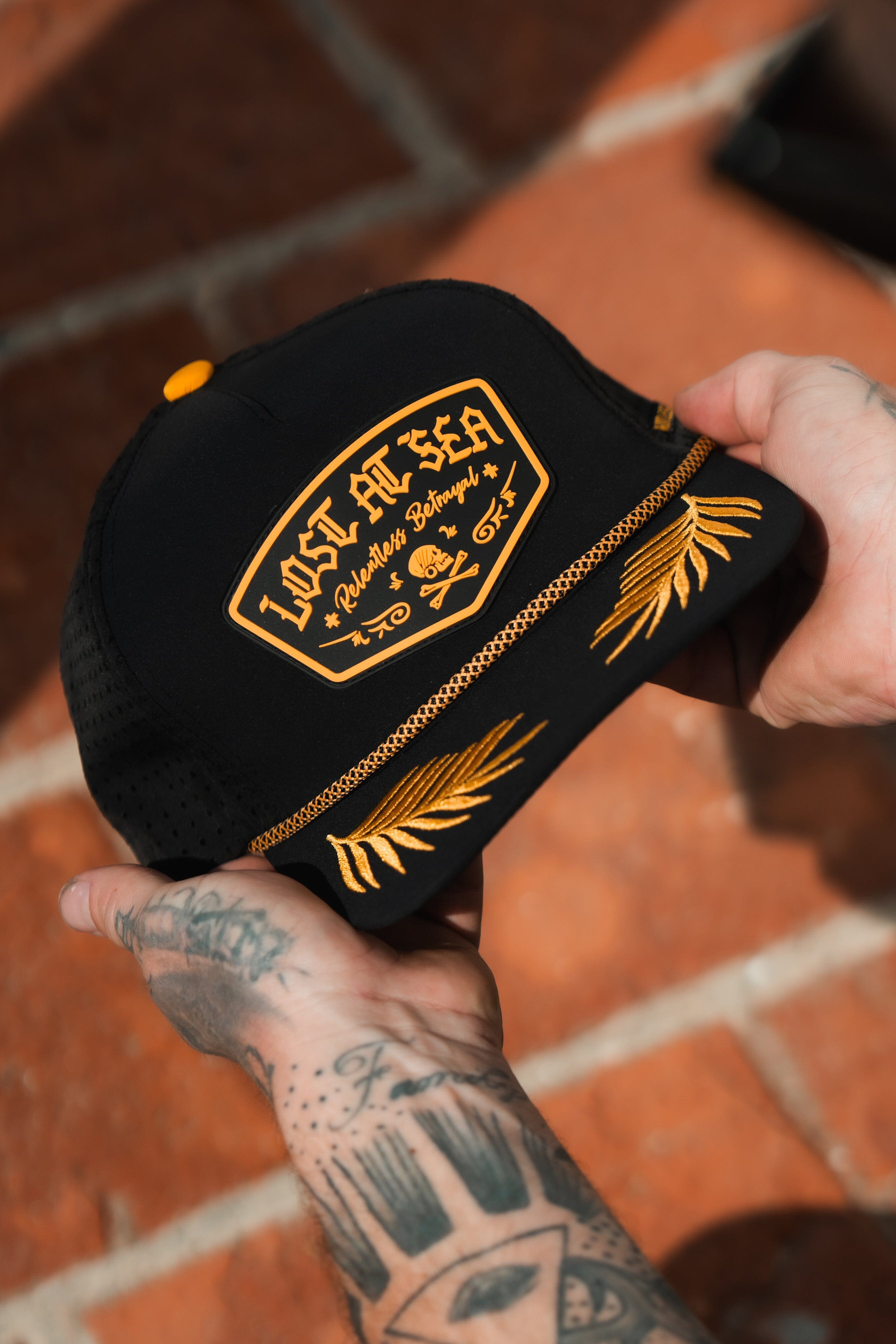 Lost At Sea PVC Snapback