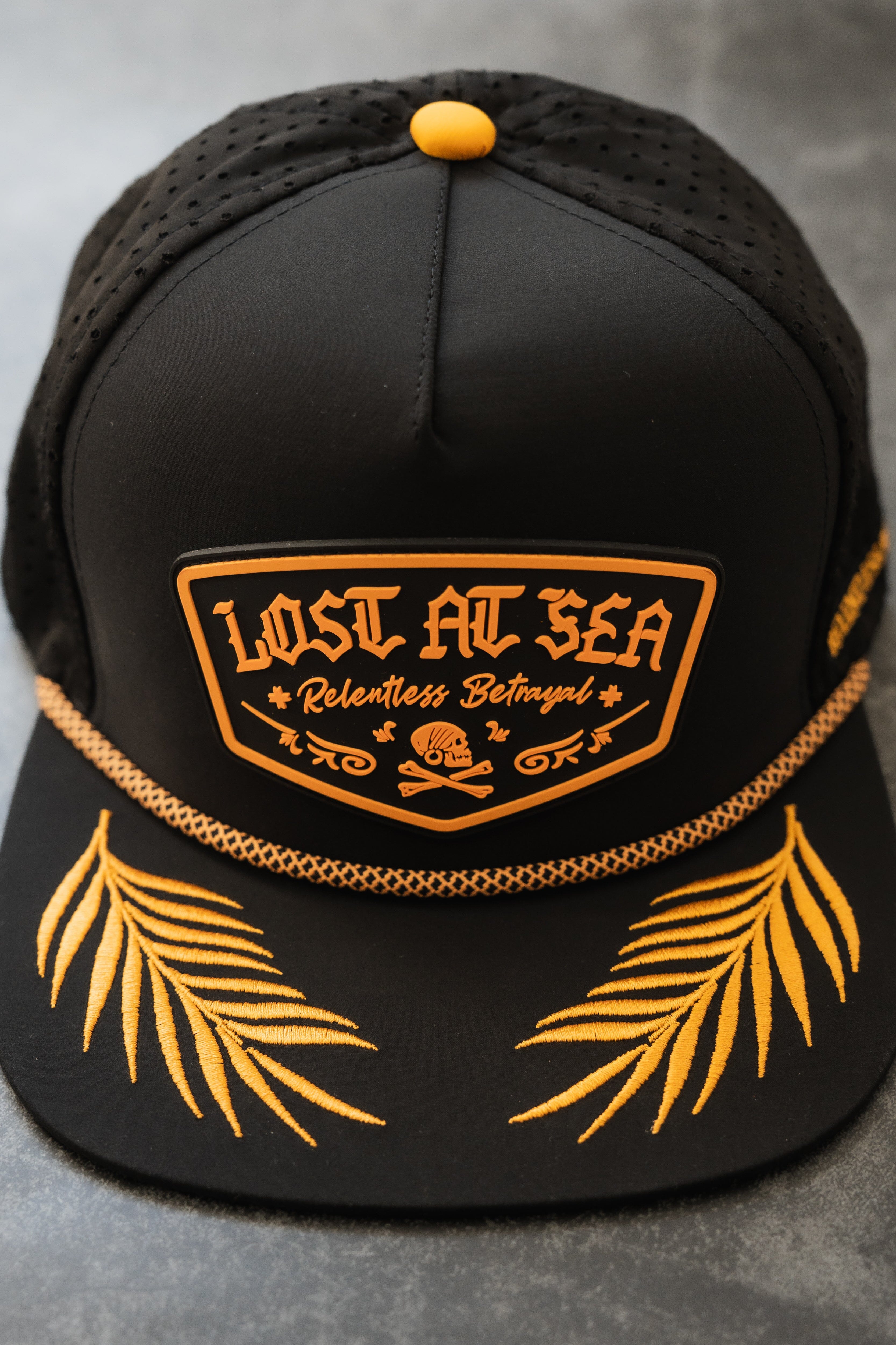 Lost At Sea PVC Snapback