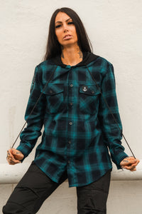 Ship Wreck Hooded Flannel