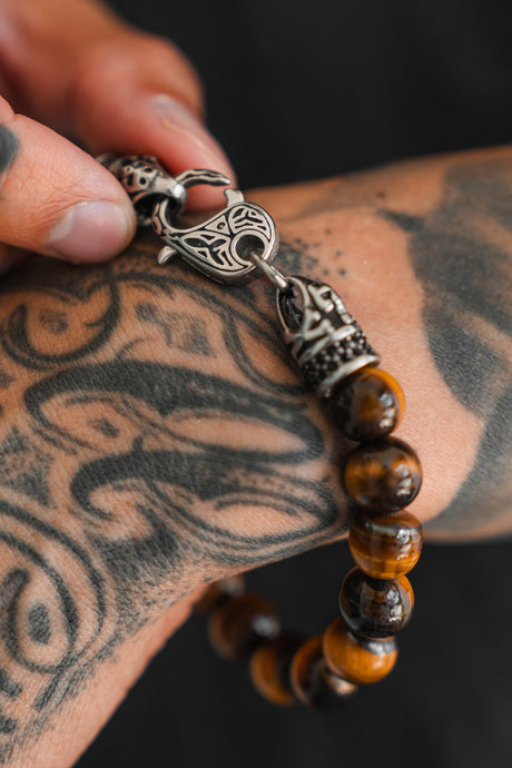 Tiger's Eye Gemstone Bracelet