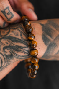 Tiger's Eye Gemstone Bracelet