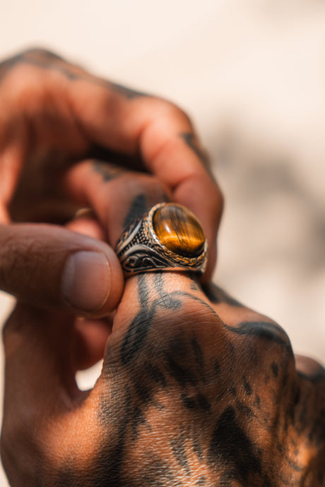 Imperial Tiger's Eye Ring