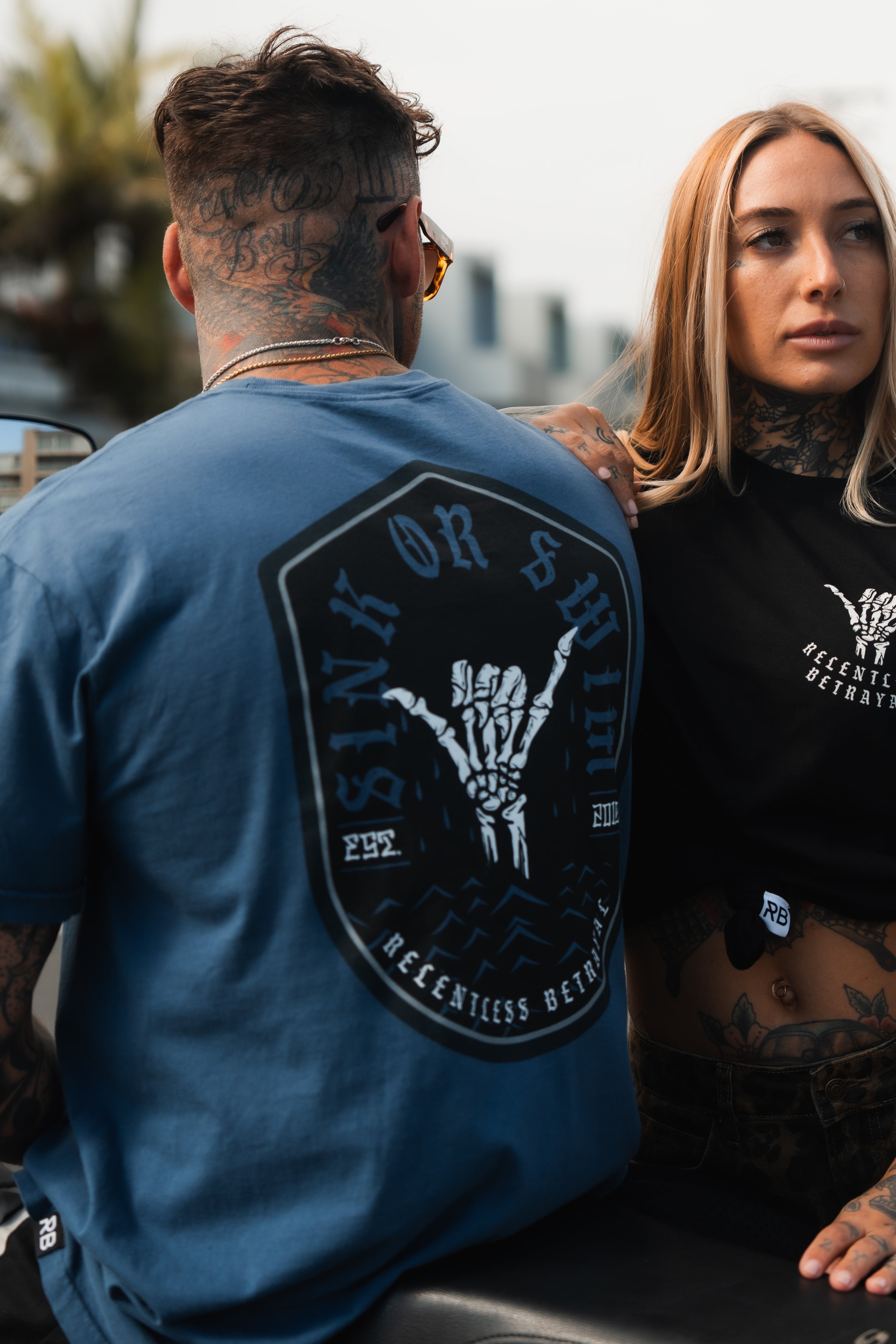 Sink or Swim Premium Slate T-Shirt