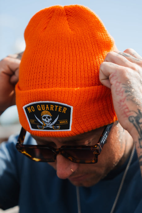 No Quarter Statement Beanie