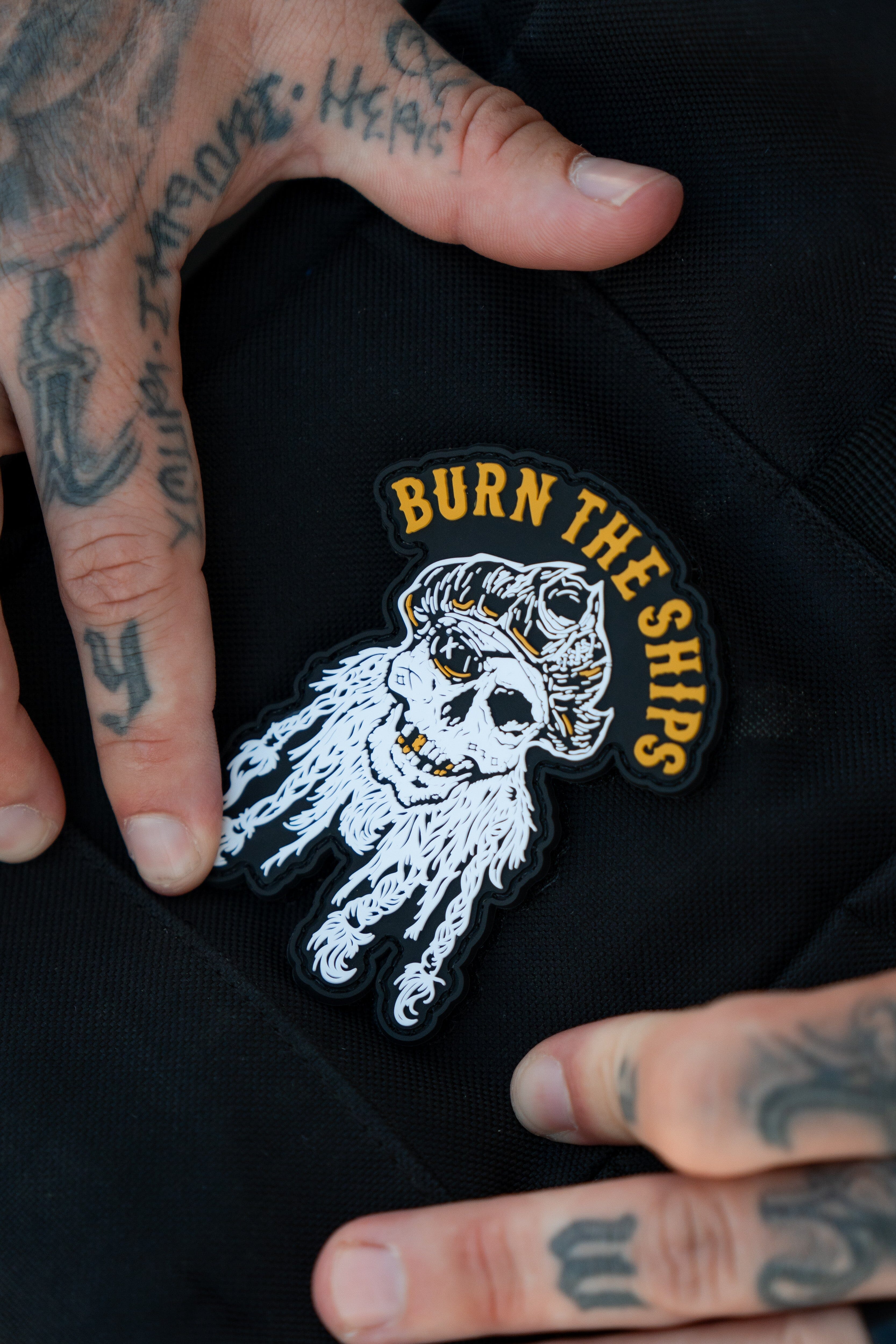 Burn The Ships PVC Patch