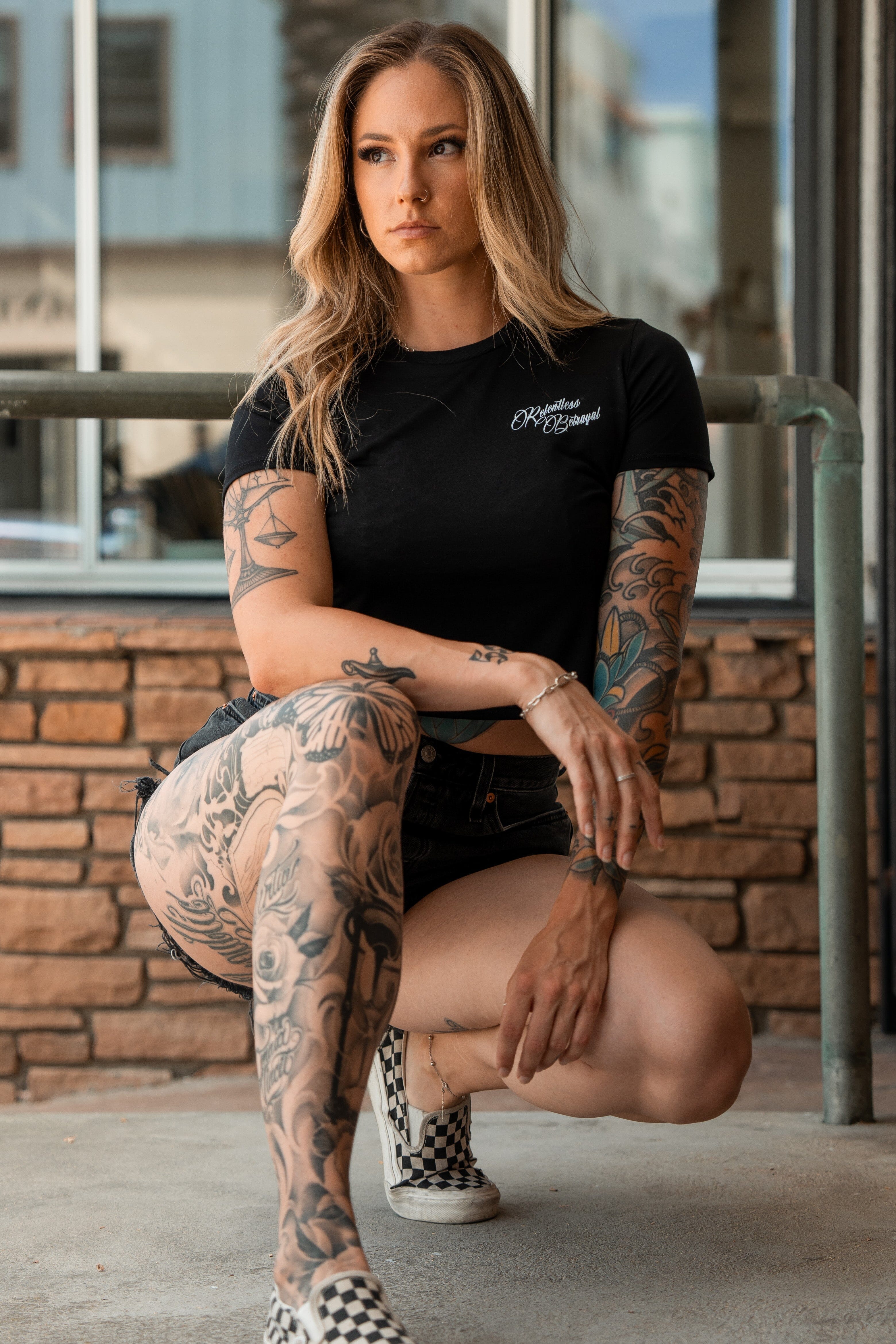 Skilled Sailor Crop Tee