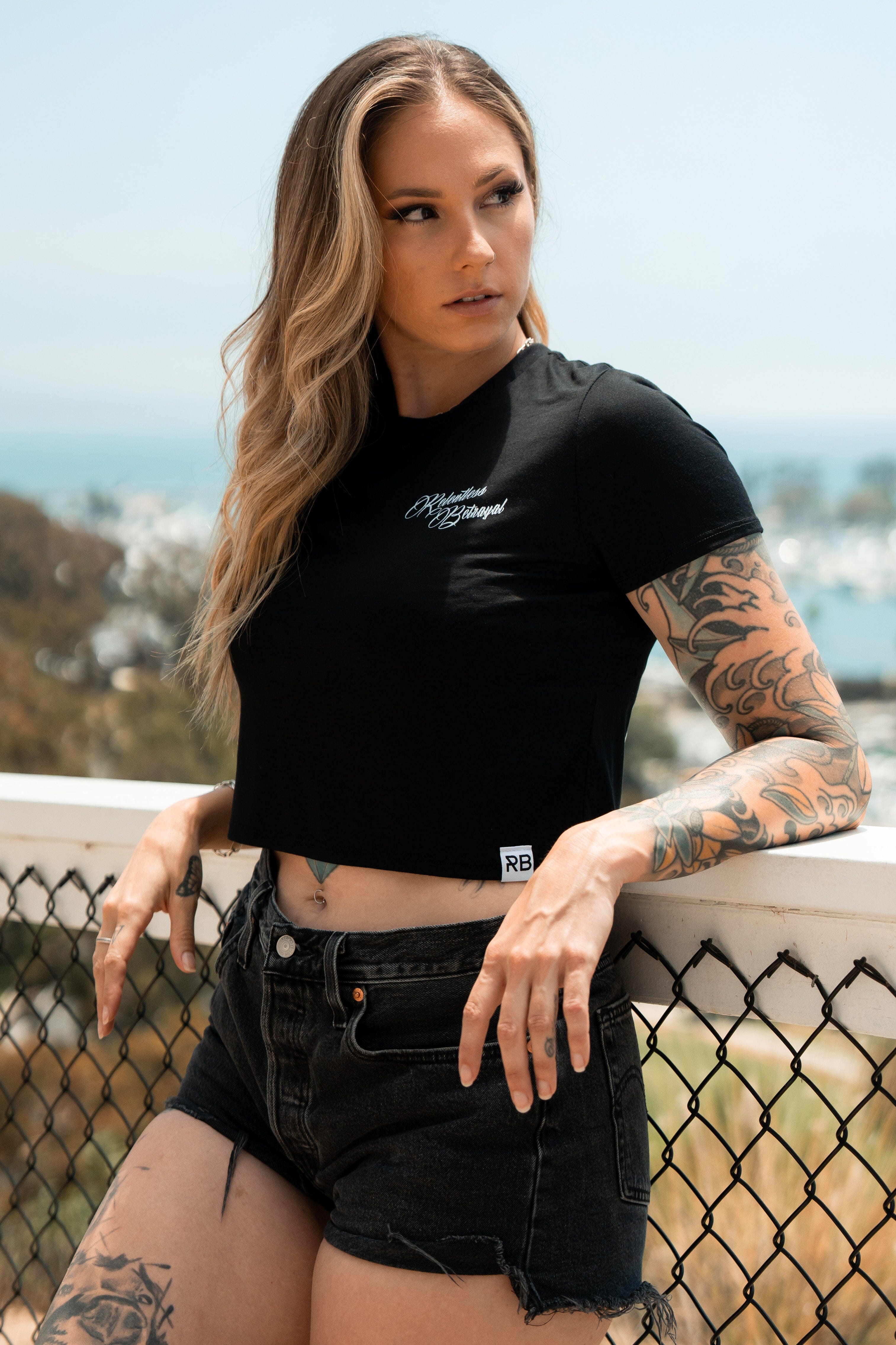 Skilled Sailor Crop Tee