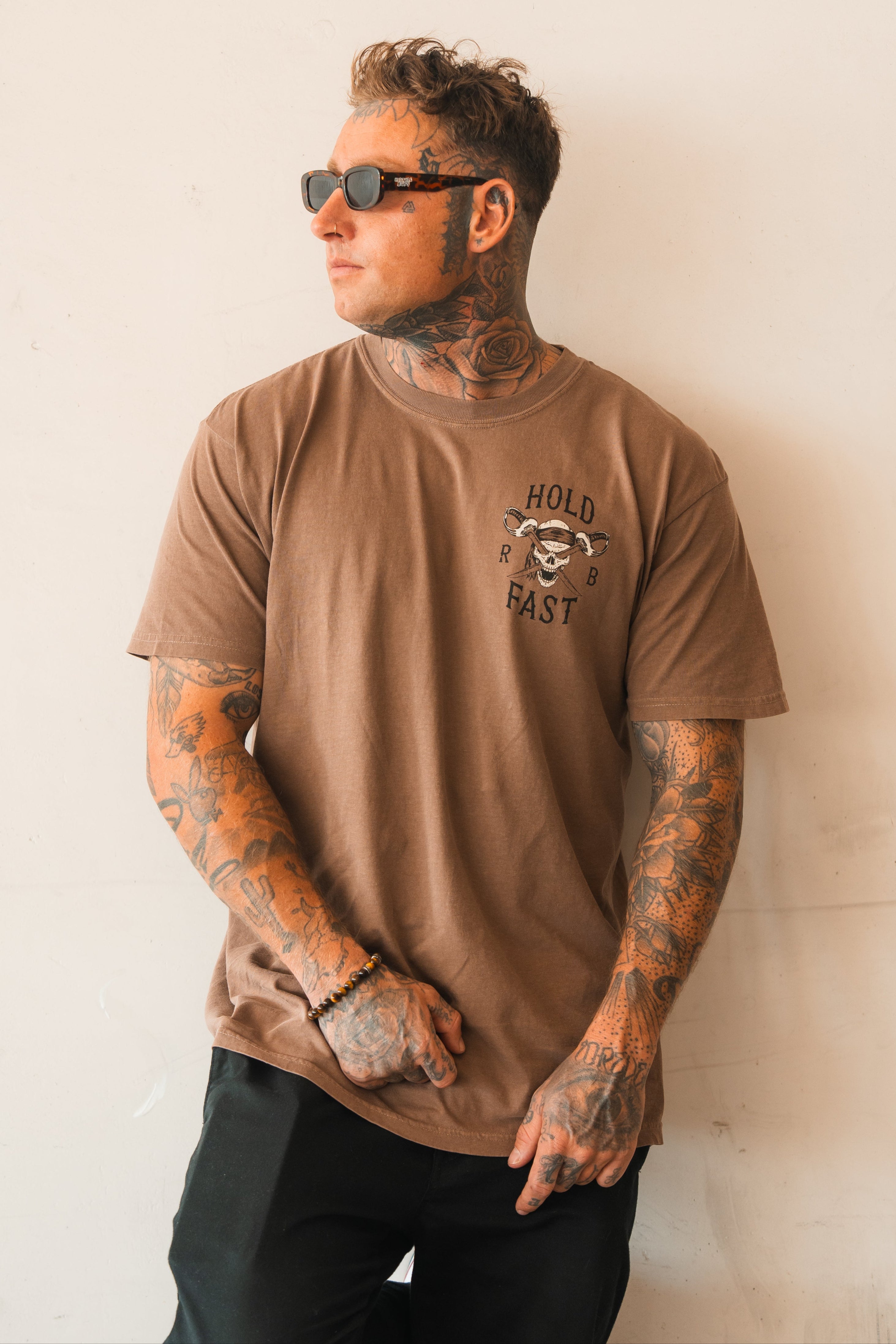 Hold Fast Premium Cocoa T-Shirt