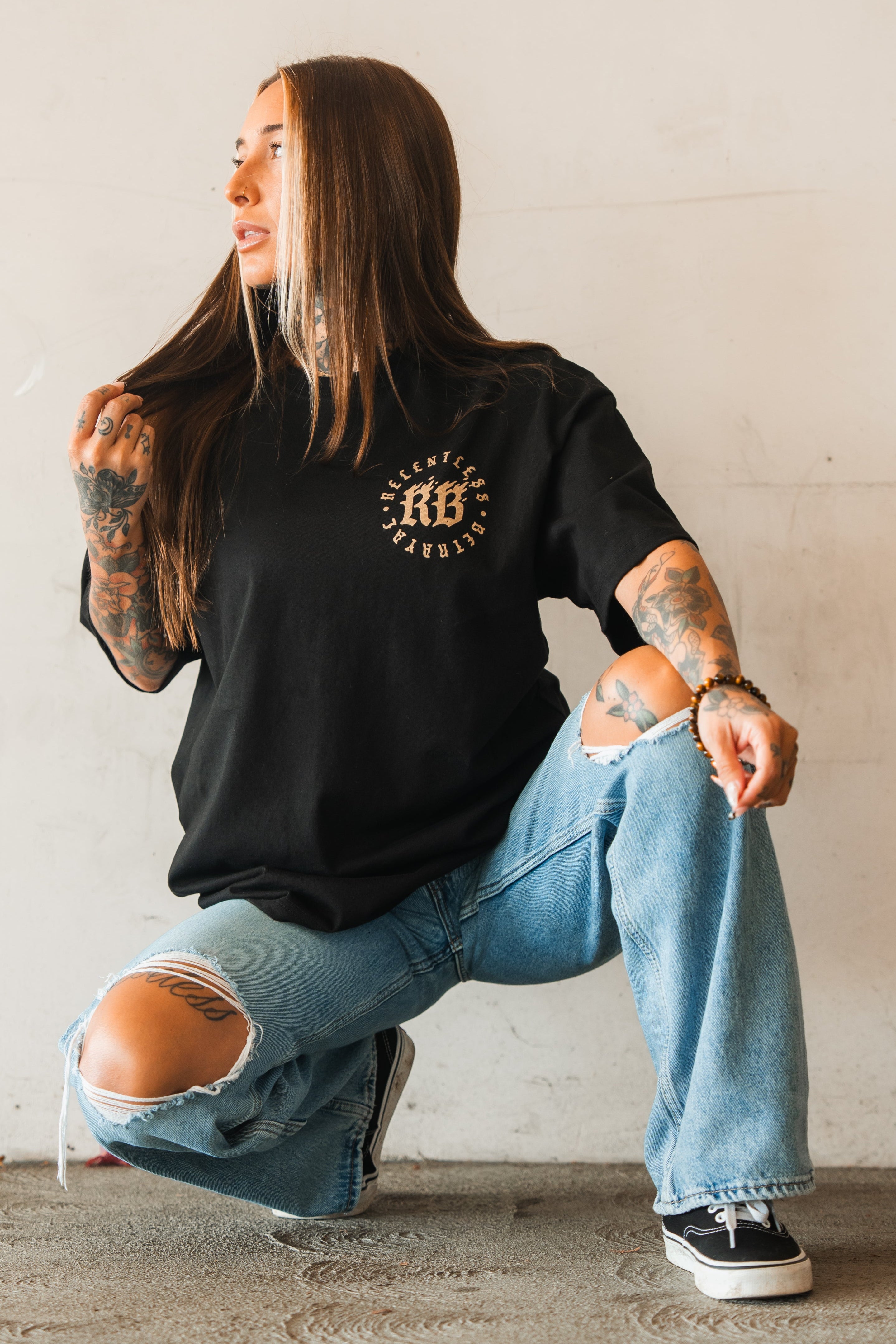 Never Surrender Premium Oversized T-Shirt