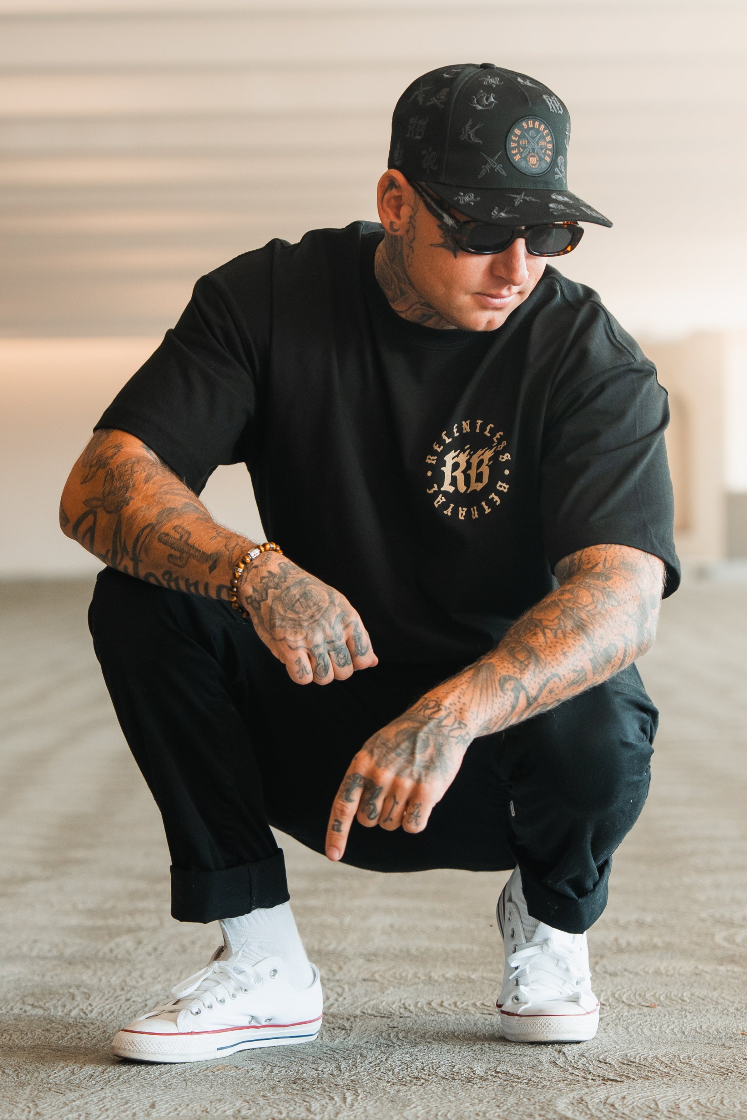 Never Surrender Premium Oversized T-Shirt