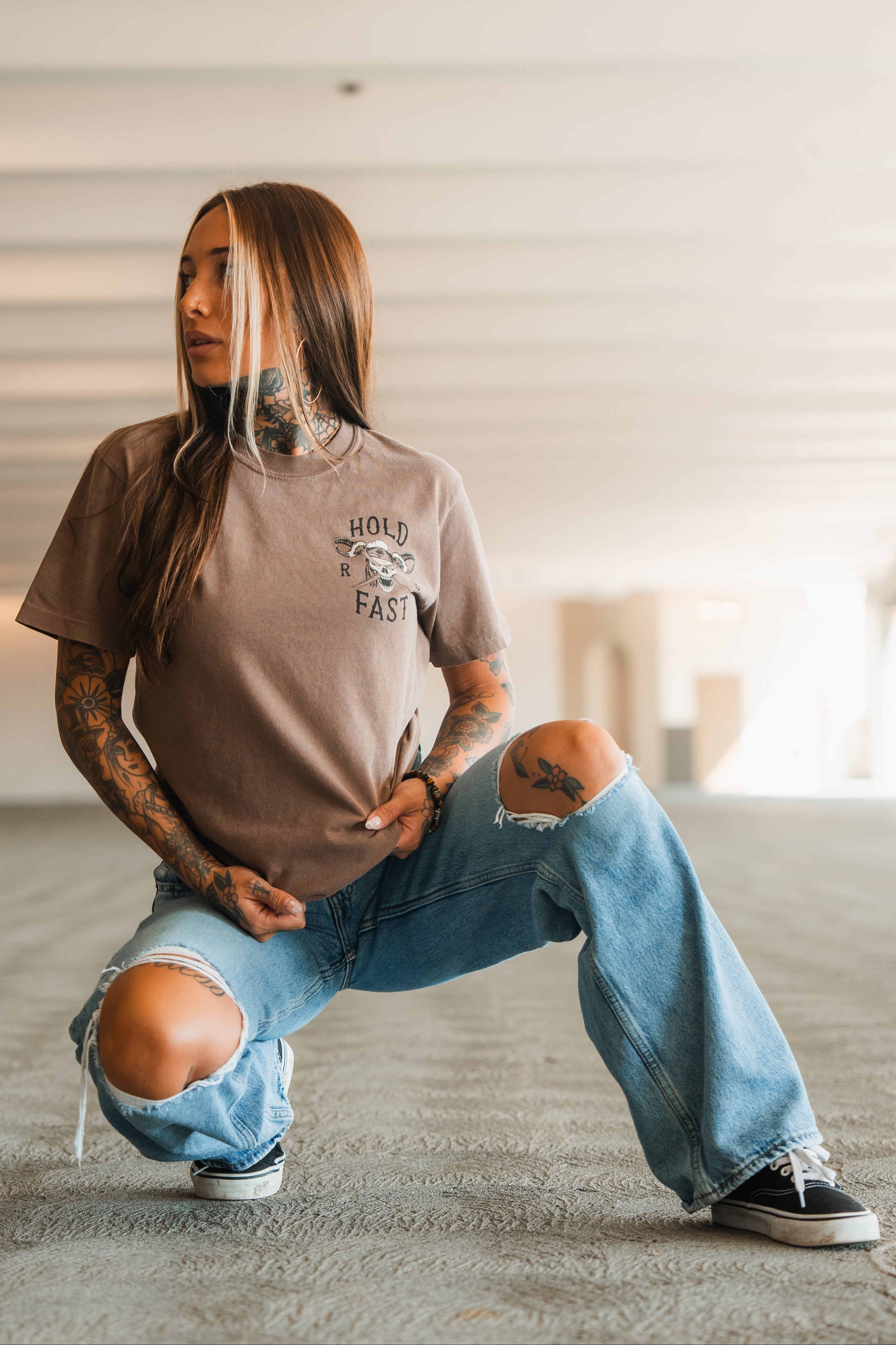 Hold Fast Premium Cocoa T-Shirt