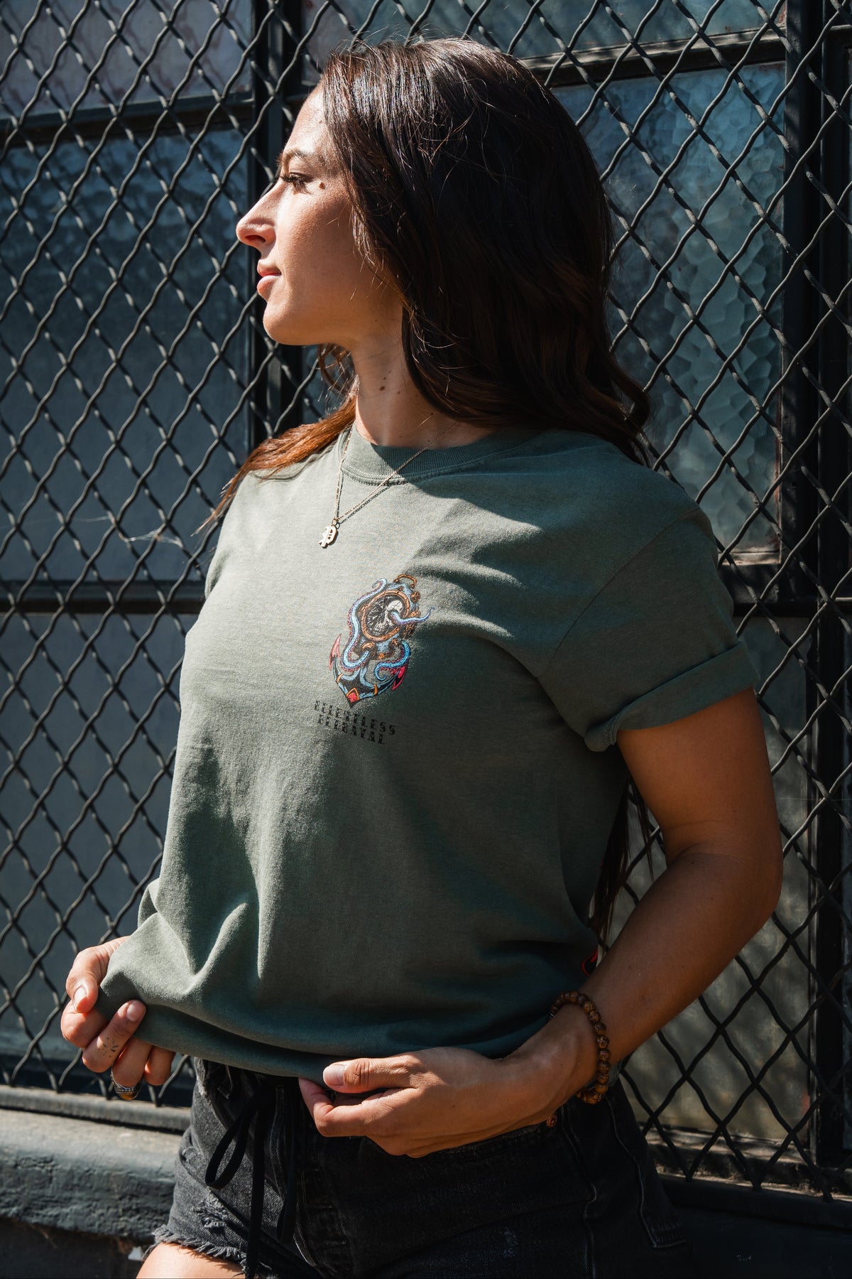 No Safe Harbor Premium Olive T-Shirt