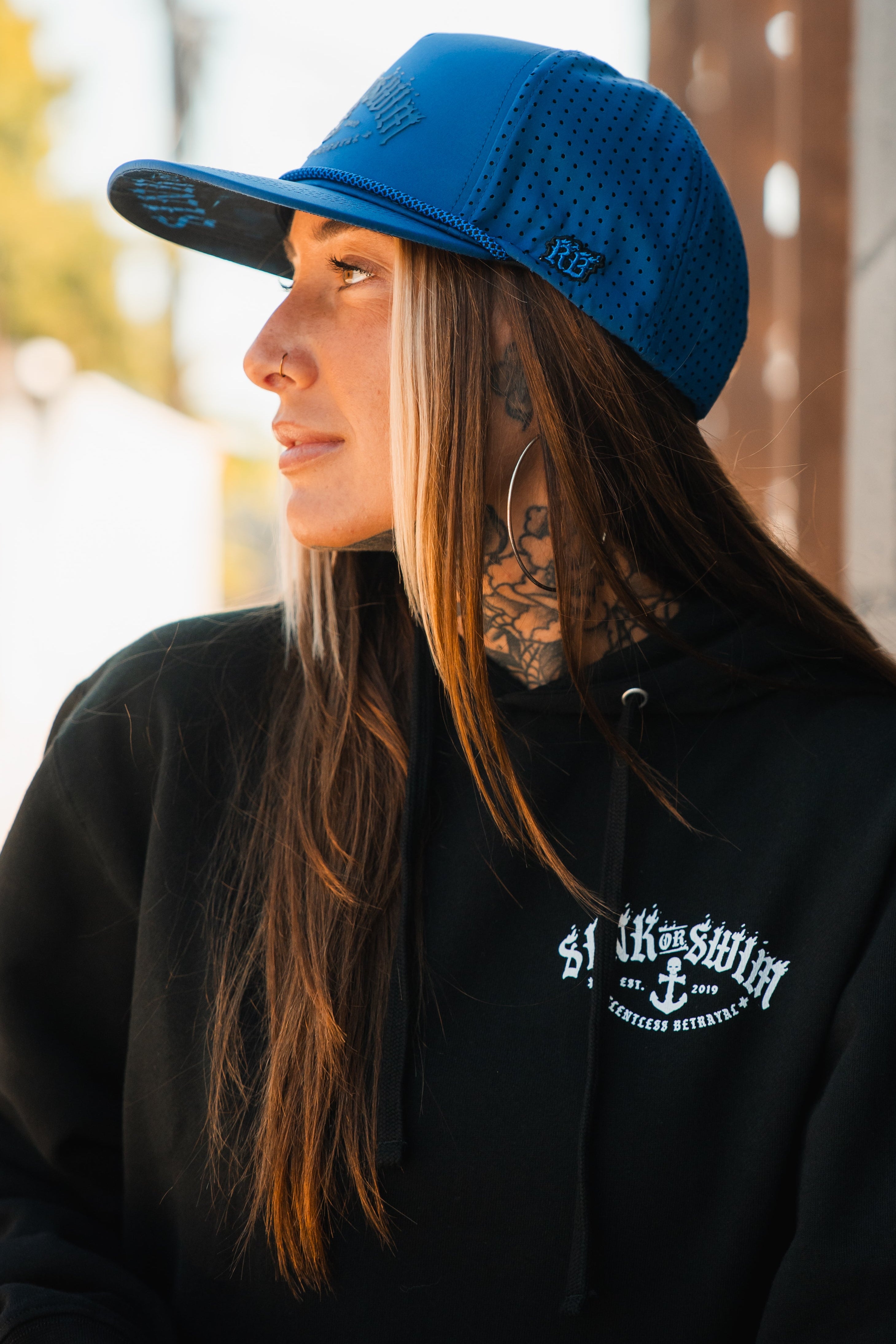 Dark Waters SOS Mute PVC Snapback