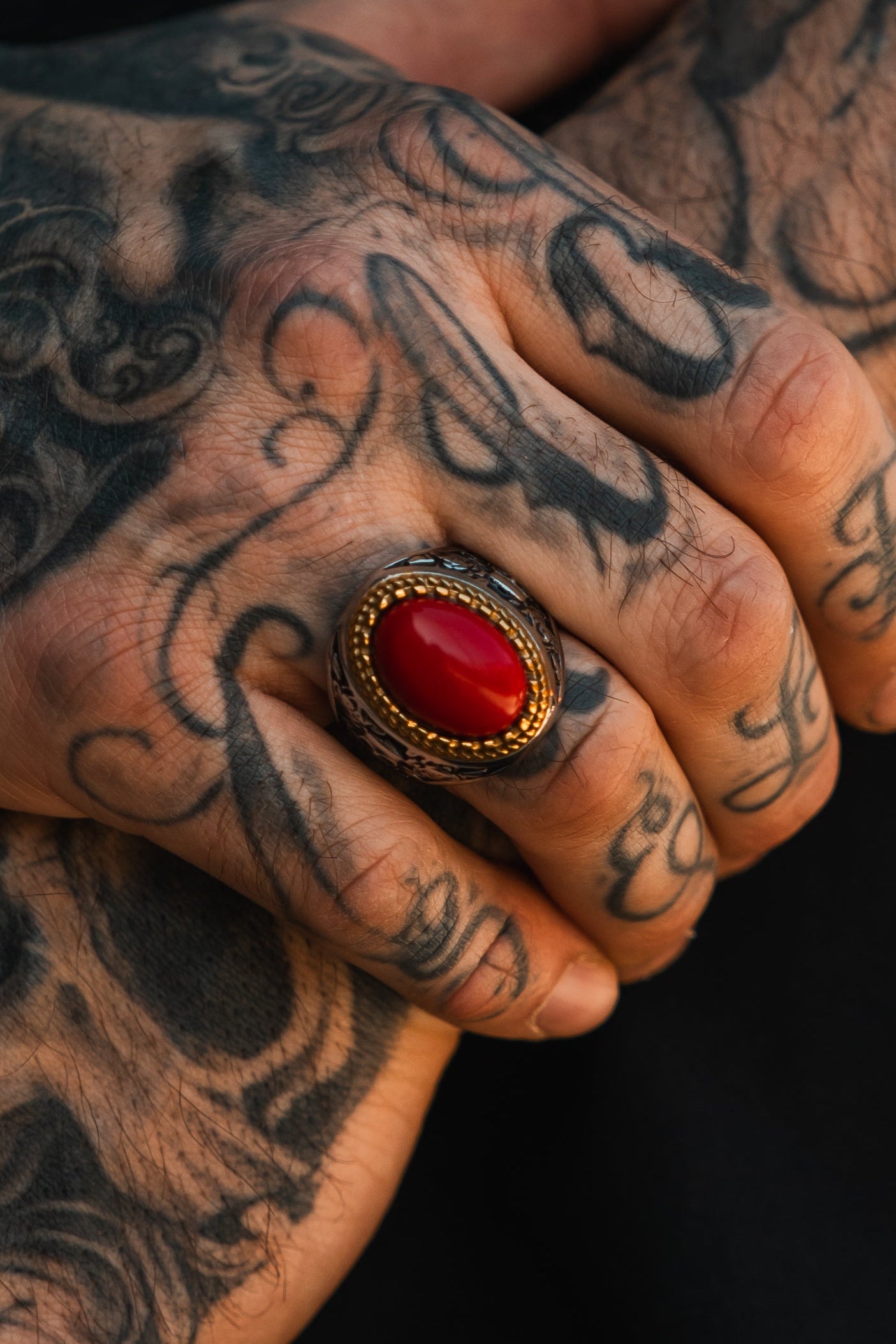 Burning Rose Ring