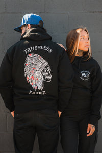 Sweat à capuche Trustless Chief ROUGE