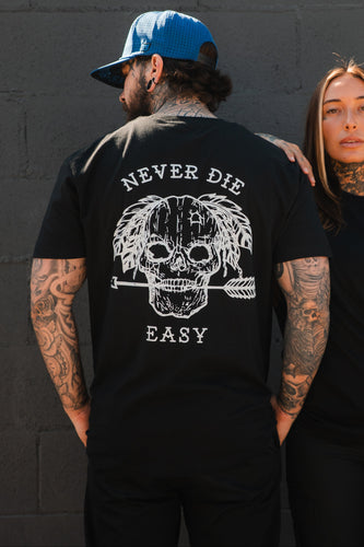 Never Die Easy Black T-Shirt