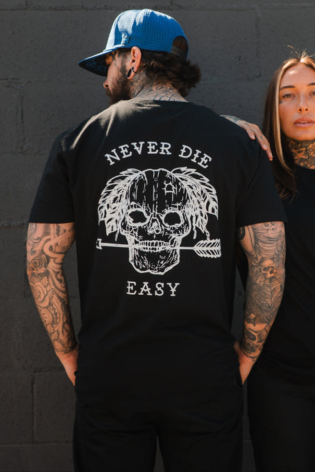 Never Die Easy Black T-Shirt