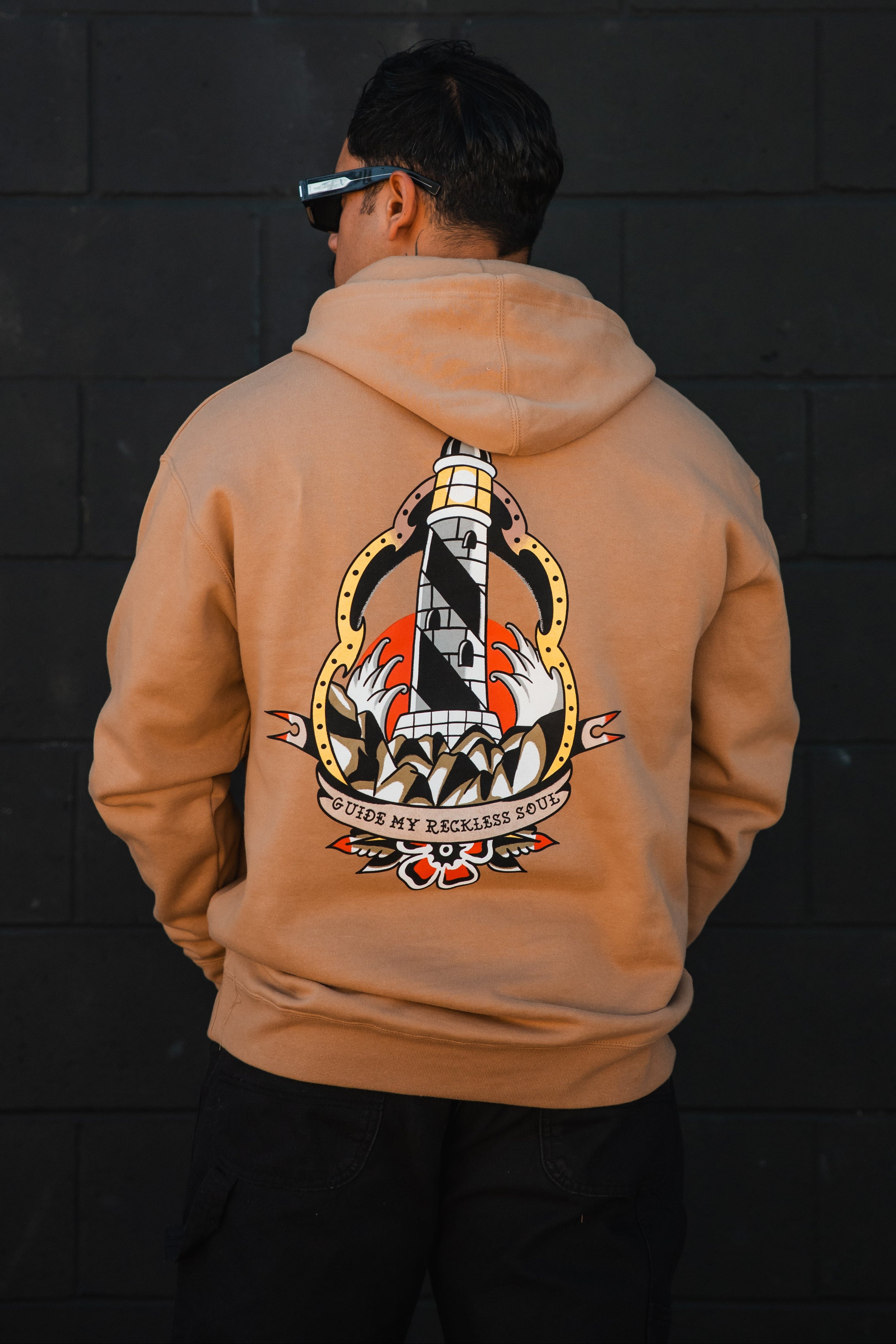 rielle riche knit hoodie brown 【公式通販】