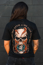 Load image into Gallery viewer, Between the Devil &amp; The Deep Blue Sea T-Shirt