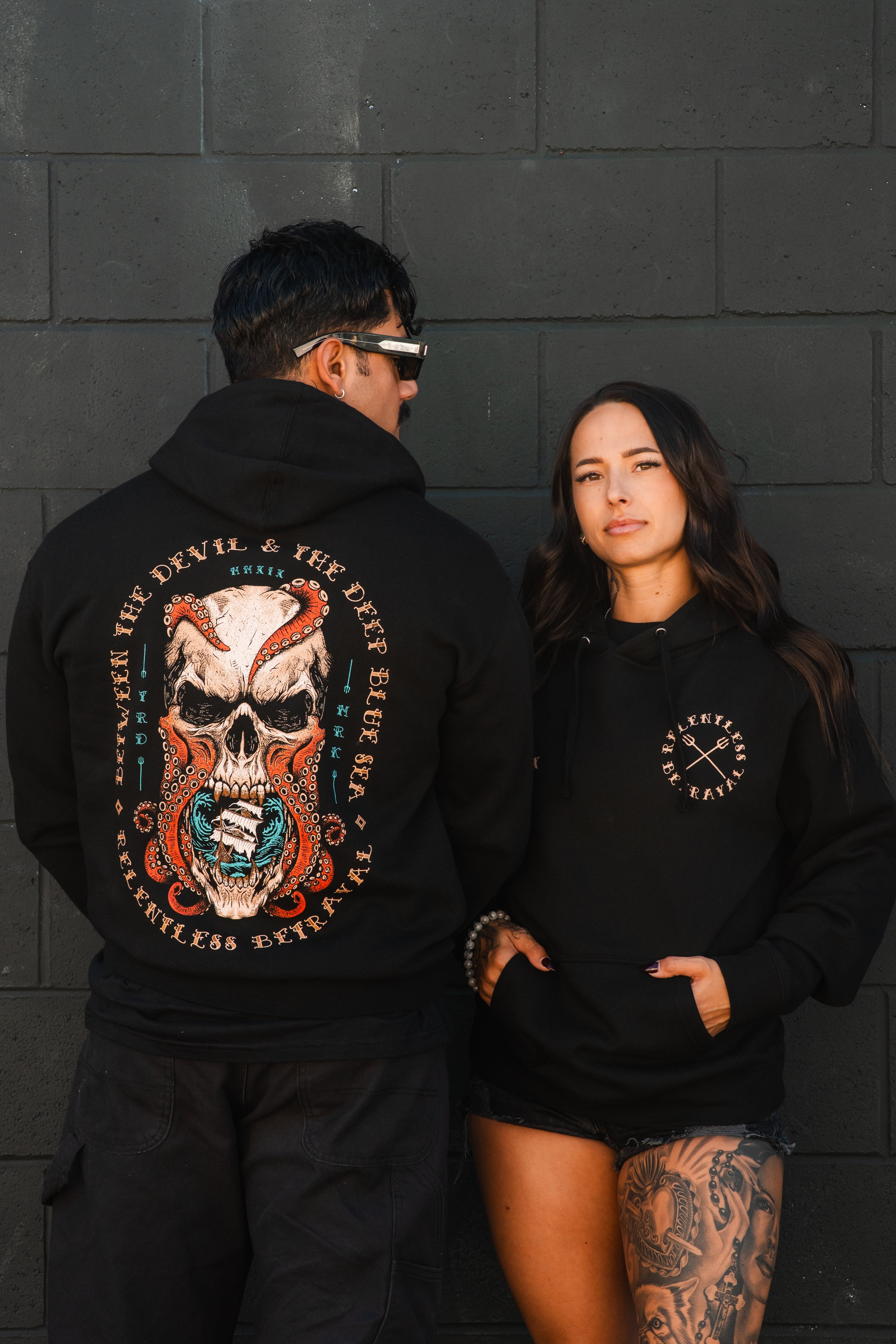 Between the Devil & The Deep Blue Sea Hoodie