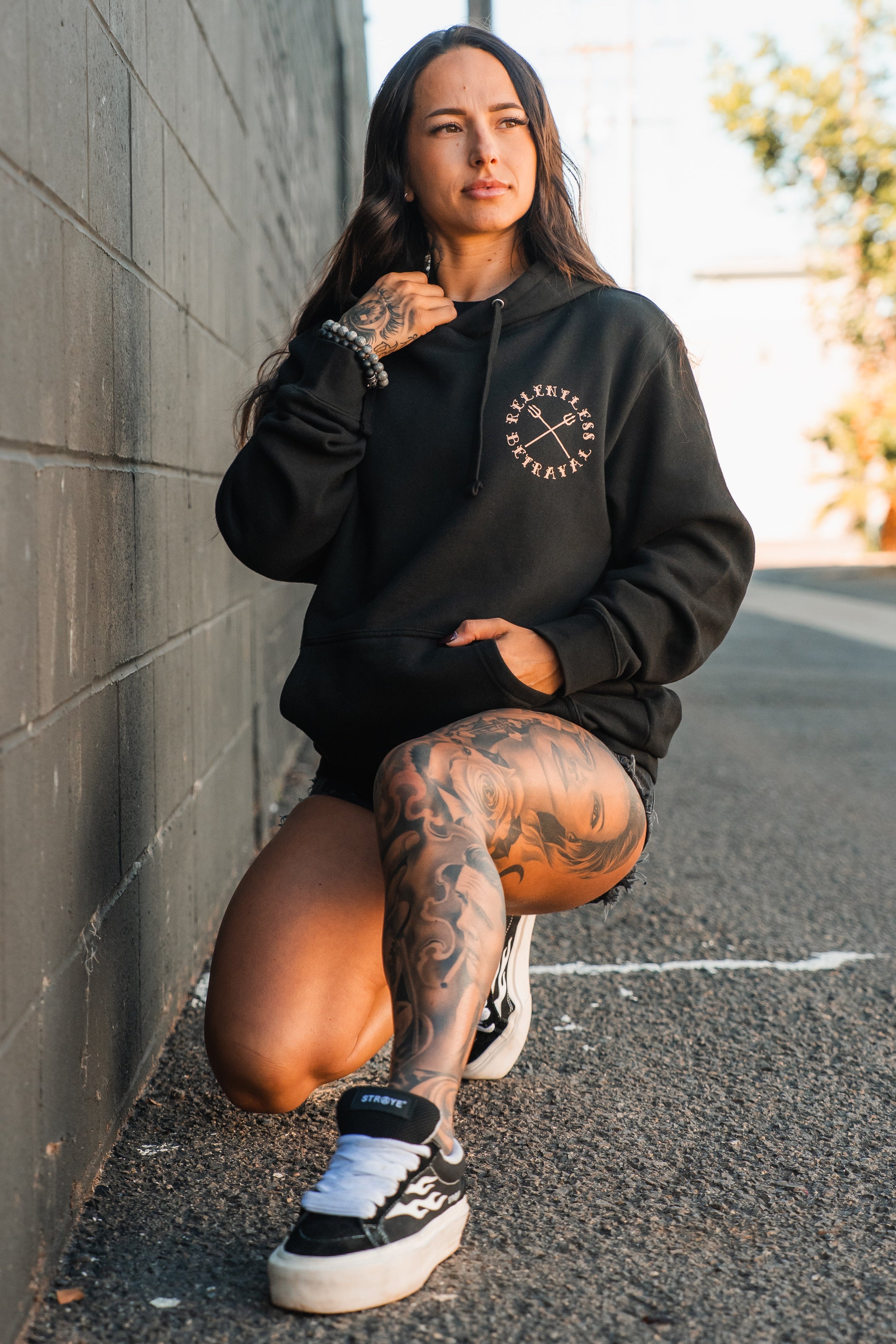 Between the Devil & The Deep Blue Sea Hoodie