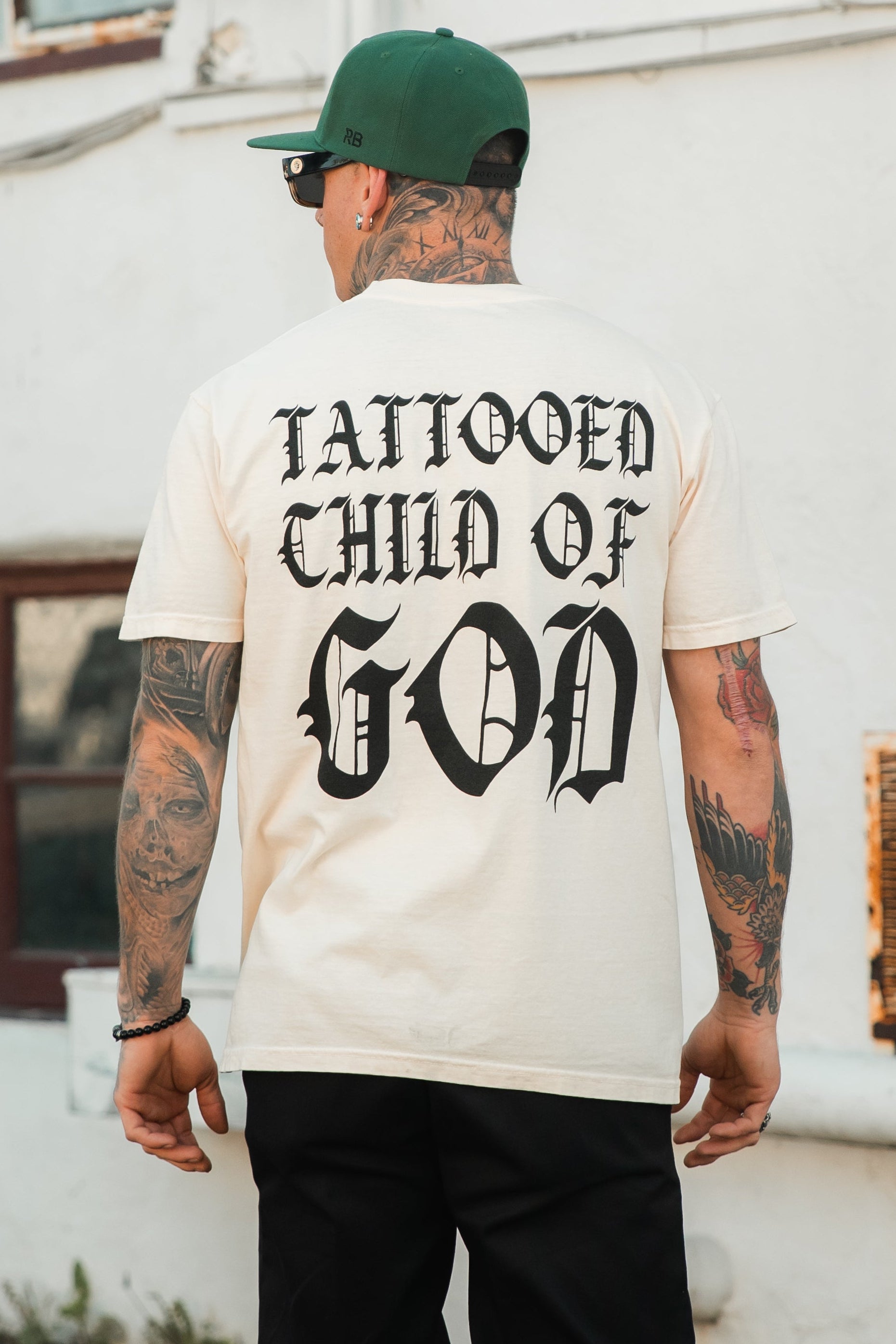 Tattooed Child of God Premium Ivory T-Shirt