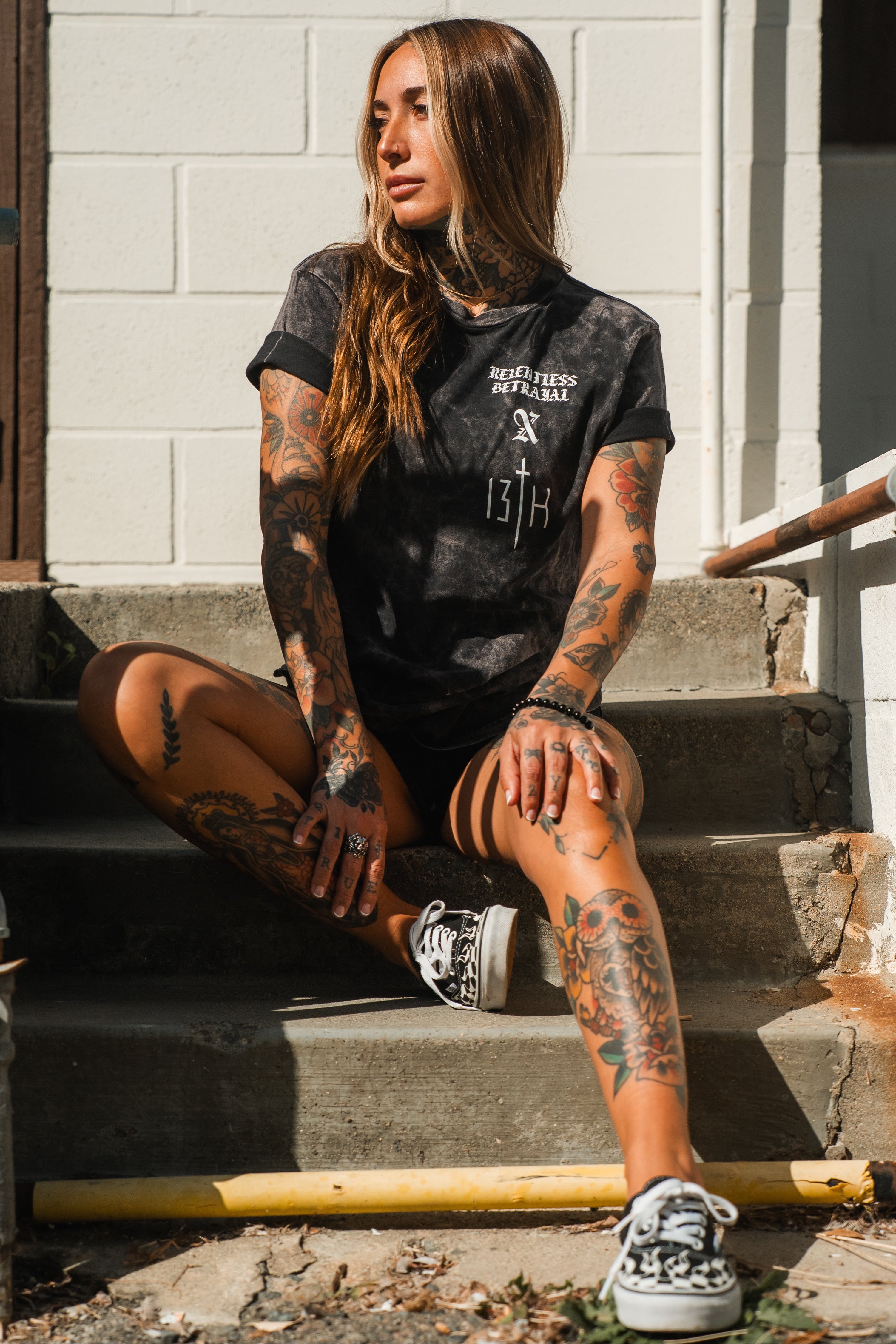 Tattooed Child of God Premium Mineral Wash T-Shirt