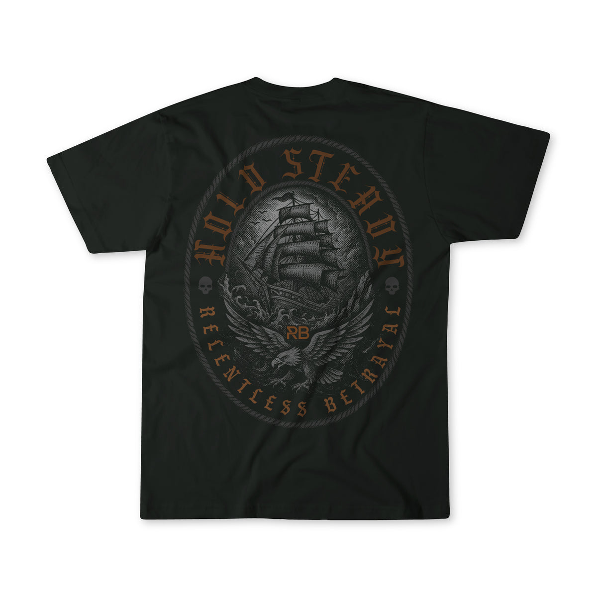 Hold Steady Premium Oversized Ghost T-Shirt