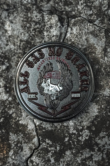 All Gas No Brakes Challenge Coin