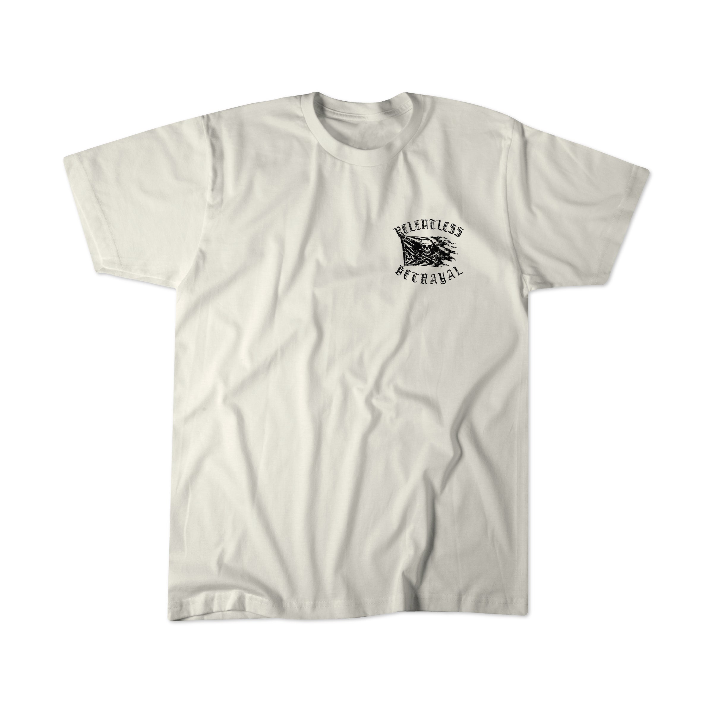 Raise the Jolly Roger Bone T-Shirt
