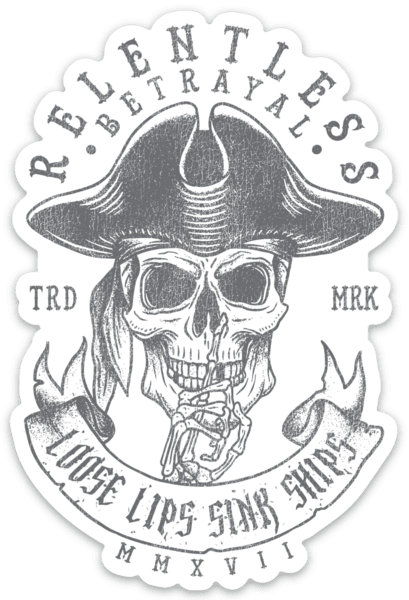Loose Lips Sink Ships Decal