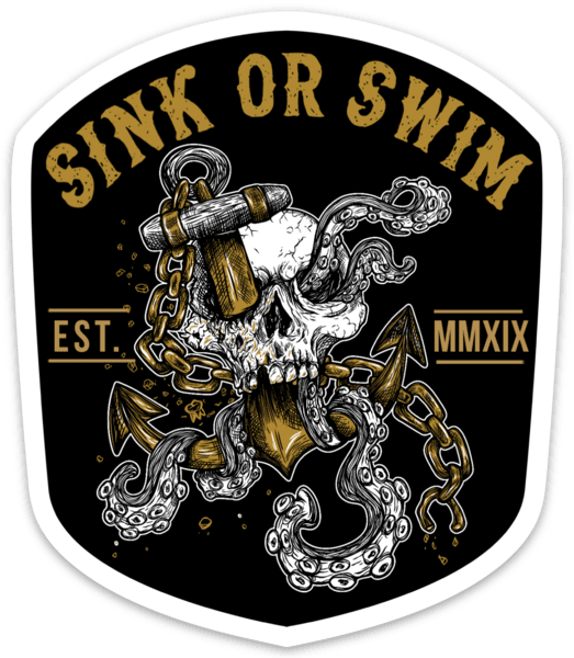 Sink or Swim Kraken Decal