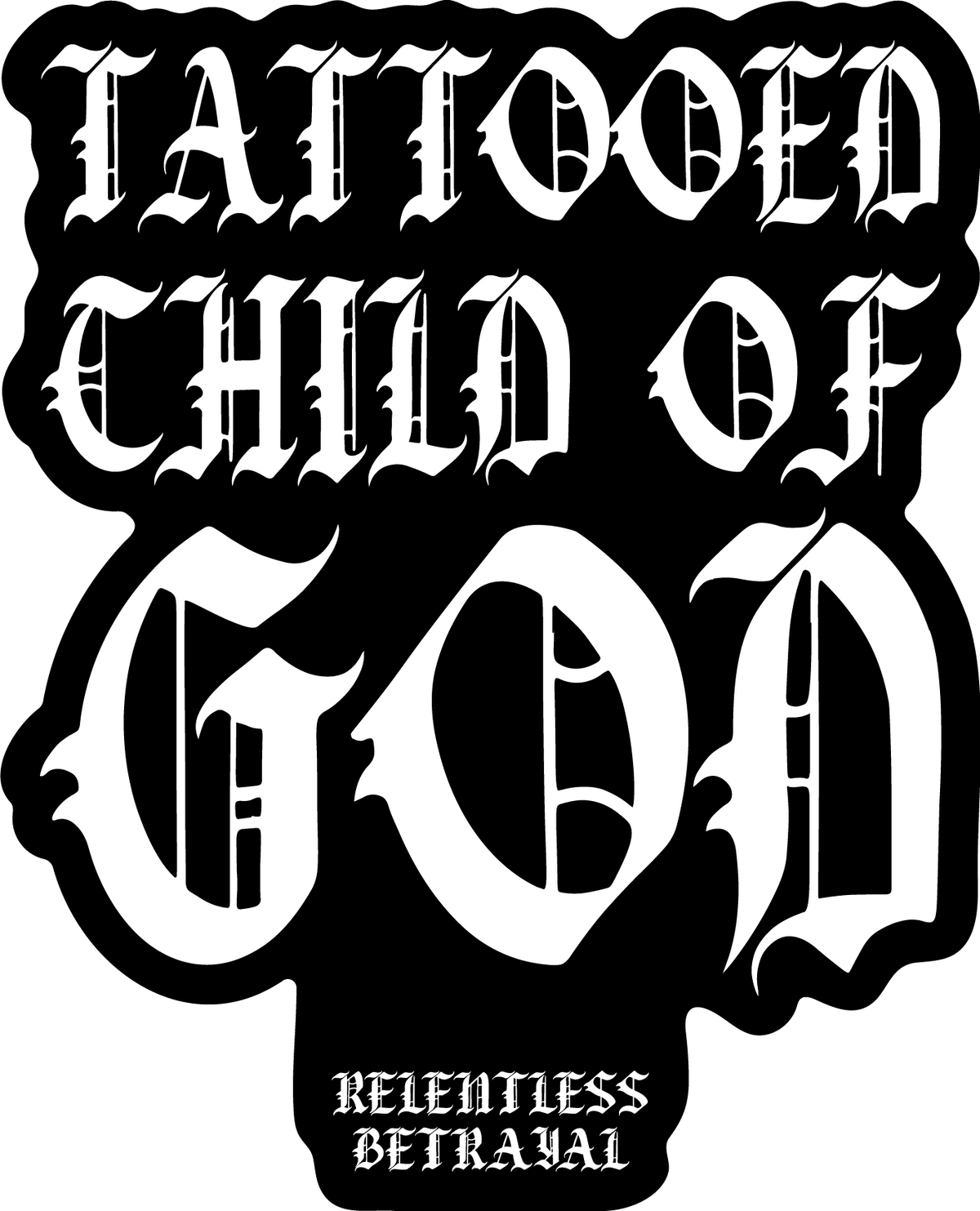 Tattooed Child Of God Decal