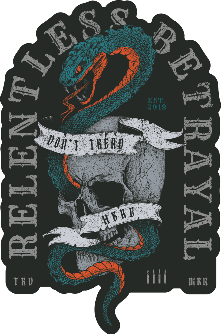 Don't Tread Here Decal