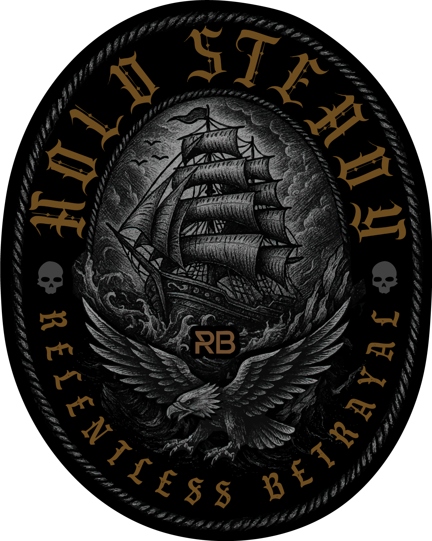 Hold Steady Ghost Decal