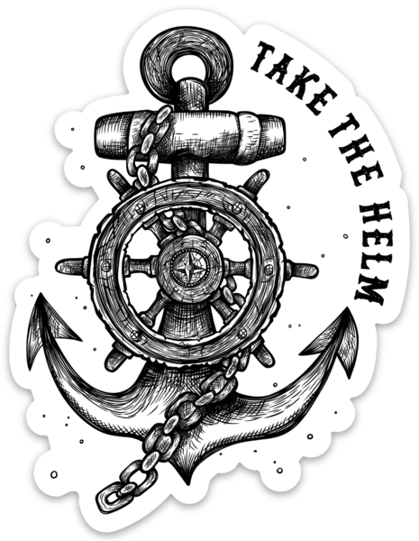 Take The Helm Decal