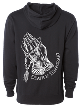 Load image into Gallery viewer, Death Is Temporary Hoodie
