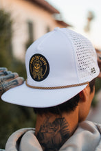 Load image into Gallery viewer, Burn The Ships WHITEOUT Snapback