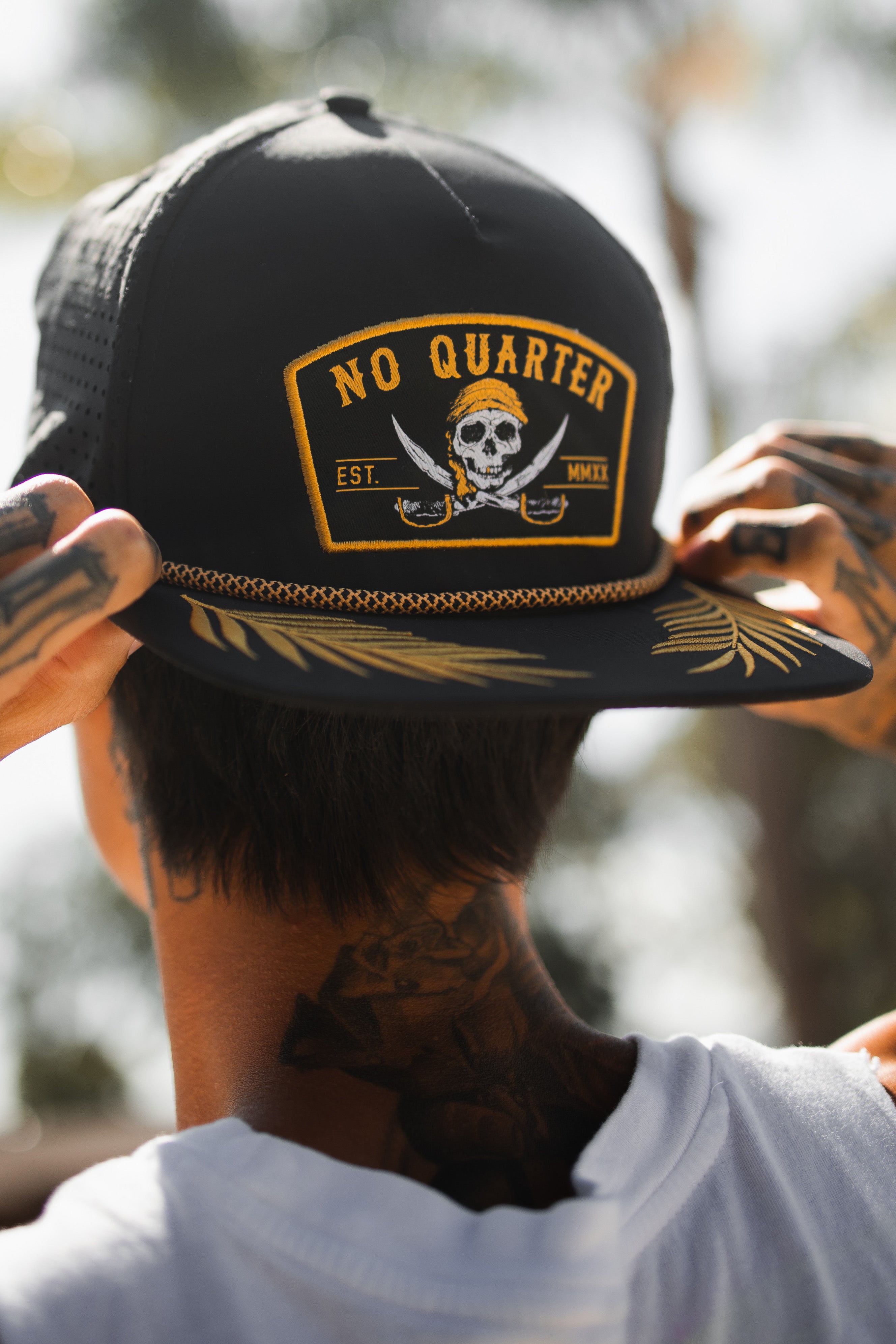 No Quarter BLACKOUT Snapback