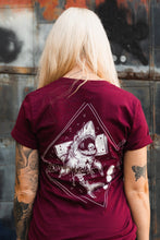 Load image into Gallery viewer, Batten Down Maroon T-Shirt