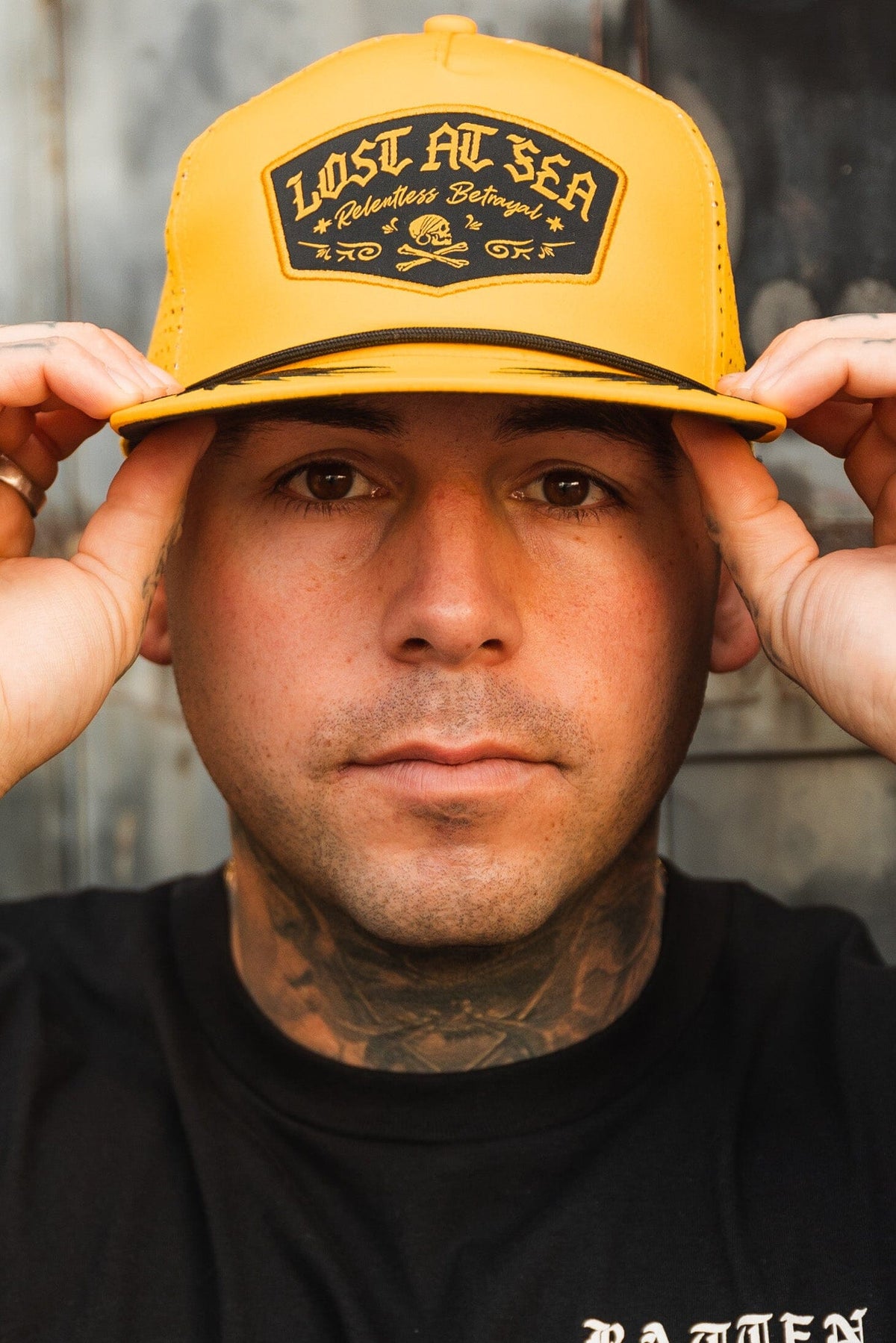 Lost At Sea GOLD Snapback