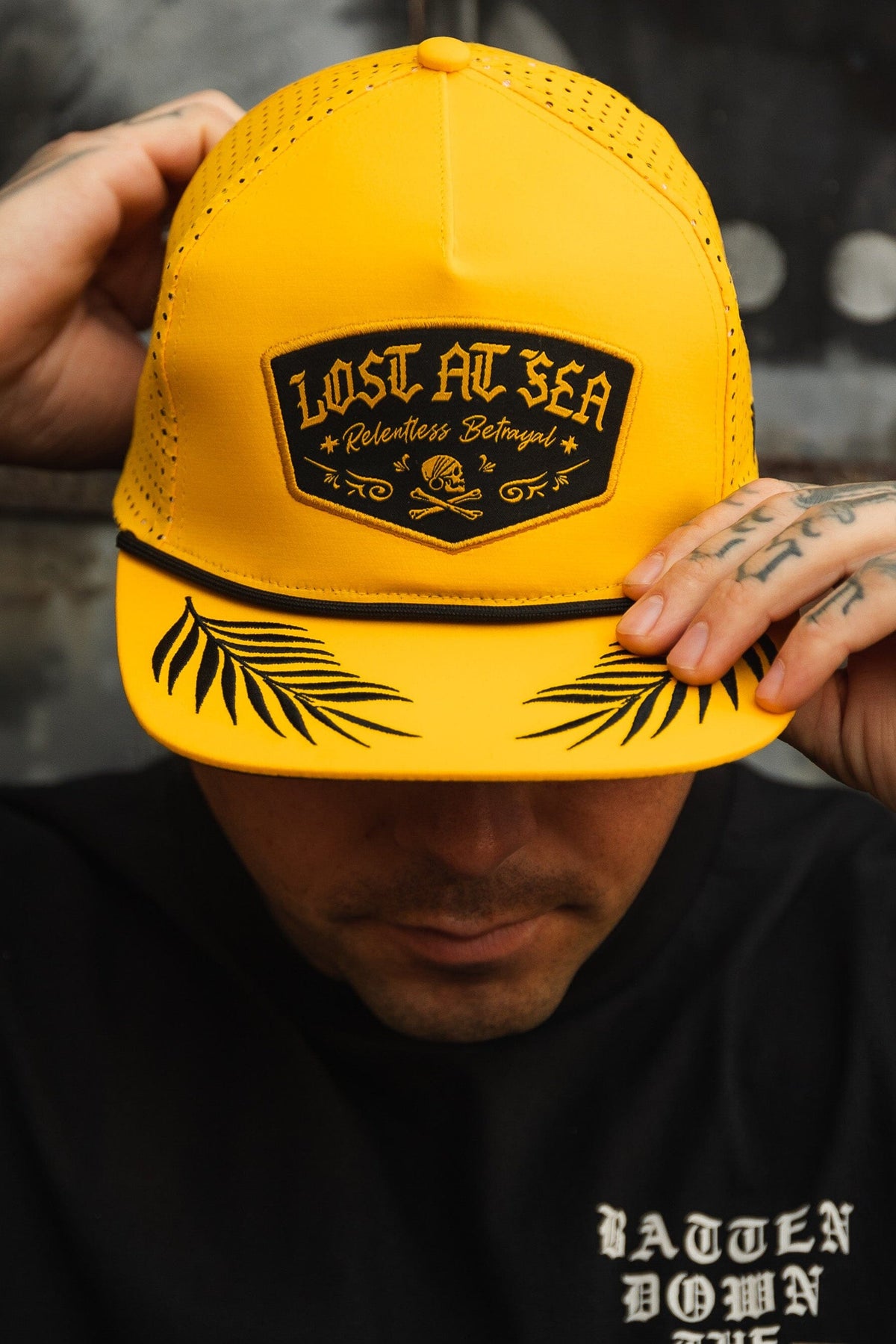 Lost At Sea GOLD Snapback