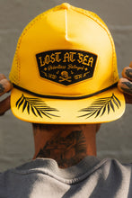 Load image into Gallery viewer, Lost At Sea GOLD Snapback