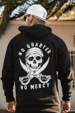 Load image into Gallery viewer, No Quarter Black Hoodie