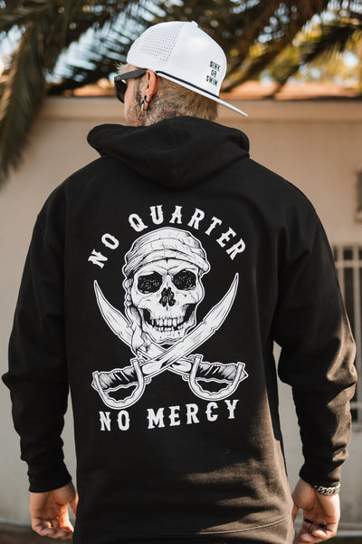 No Quarter Black Hoodie – Relentless Betrayal