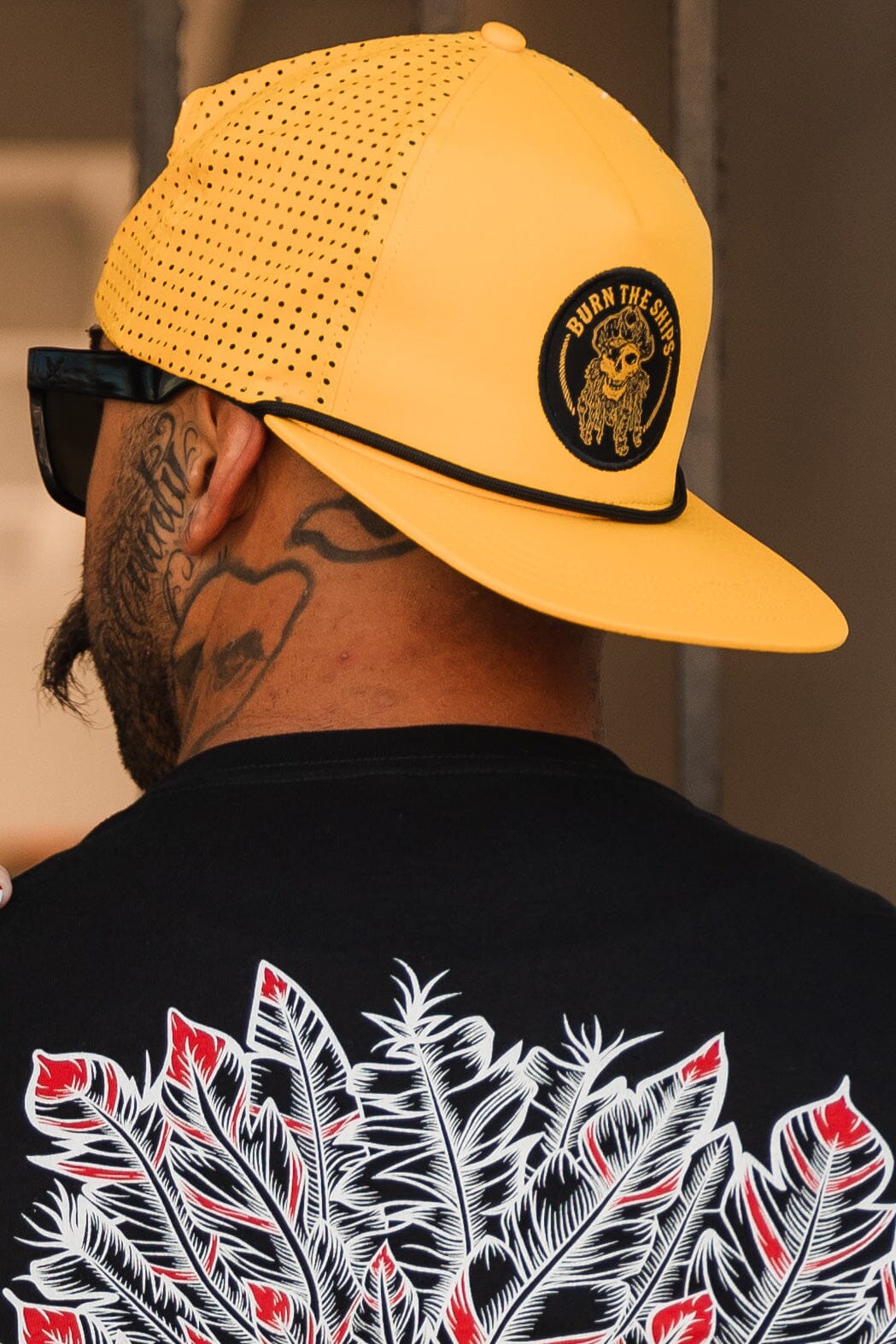 Burn The Ships GOLD Snapback