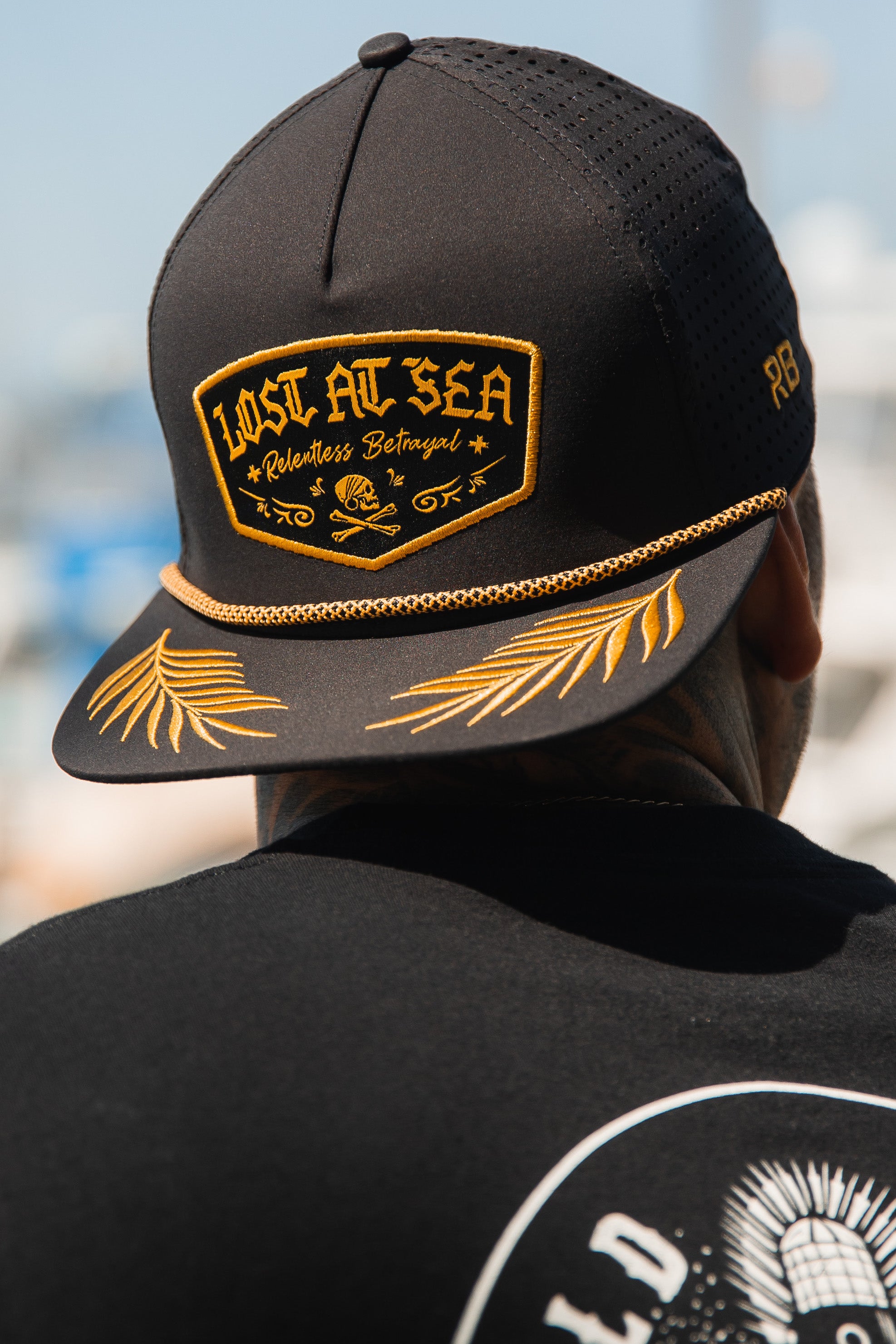 Lost At Sea BLACKOUT Snapback