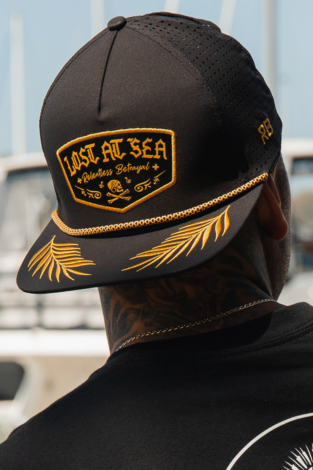 Lost At Sea BLACKOUT Snapback