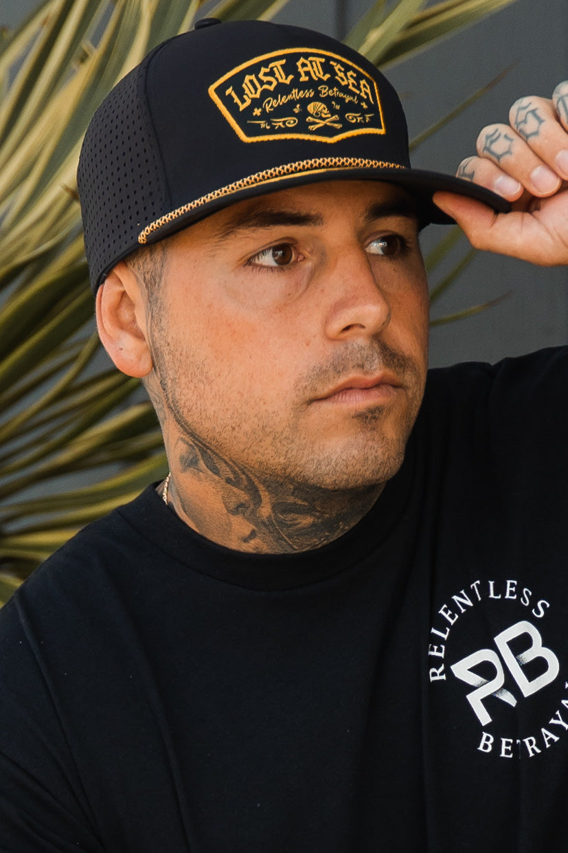 Lost At Sea BLACKOUT Snapback